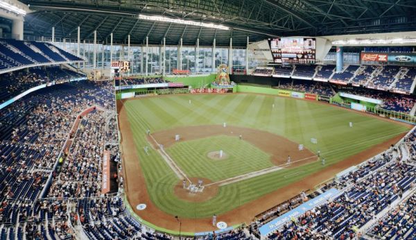 Christoph MORLINGHAUS shoots MARLIN'S stadium for FORTUNE