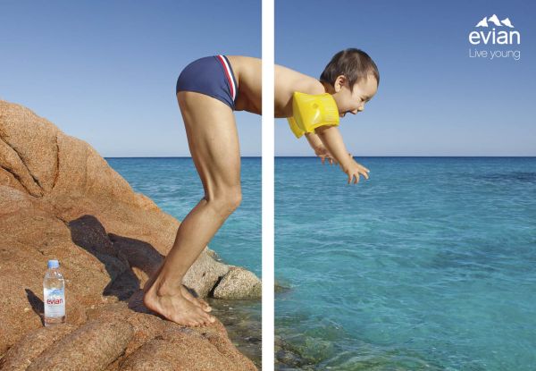 "Live Young" Jean Yves LEMOIGNE for Evian